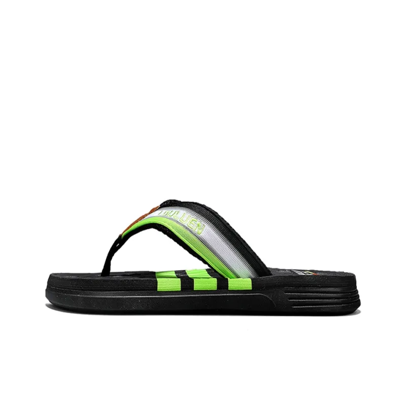 Budding Bear Quiet Odor Resistant Abrasion Resistant Slip Resistant Flip Flops Men's-0