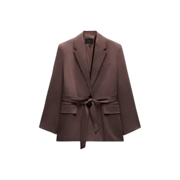 ZARA Business Suit Women's Marnded Mink