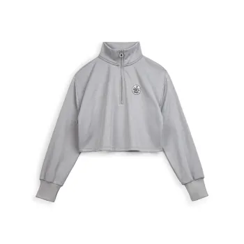 MADEN Sweatshirt Women's Gray Blue
