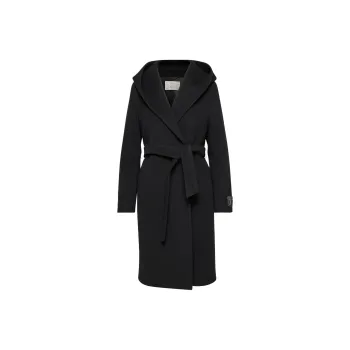 ARITZIA Wilfred Emilie Coat Wool Cashmere Coats Women's BLACK/Black