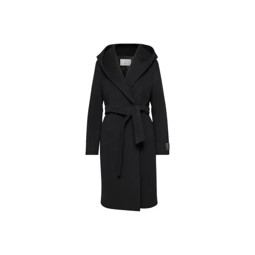 ARITZIA Wilfred Emilie Coat Wool Cashmere Coats Women's BLACK/Black