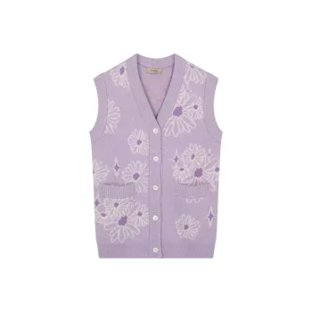 Burberry SS24 Vest Women's Light Purple