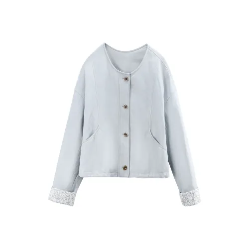 A Paradise For Awakening Leather Jacket Women's