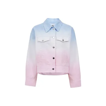 ONLY Denim Jacket Women's Frozen Pink