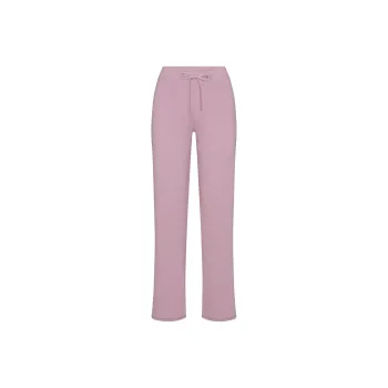 SKIMS FW24 COTTON JERSEY STRAIGHT LEG PANT Casual Pants Women's DUSK/Nightfall Color