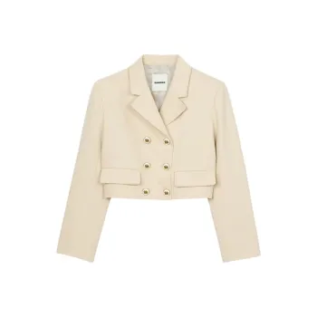 Sandro Cropped Blazer