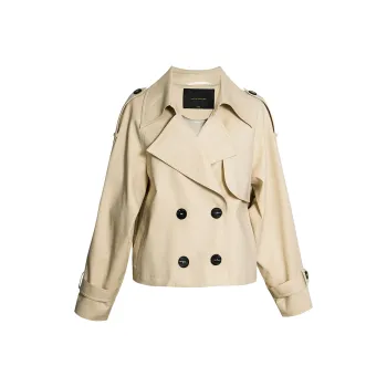 ROEYSHOUSE Trench Coat Women's Light Khaki