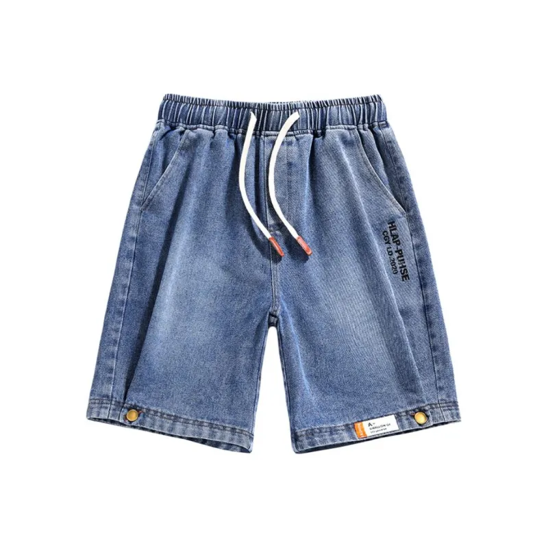 Fakeyoung Denim Shorts Unisex-0