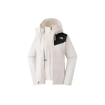 THE NORTH FACE City Outdoor Collection Windbreaker Jackets Women's Dune White