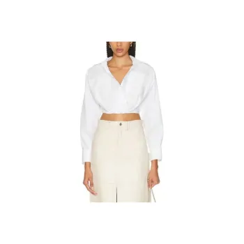 A.L.C. Cropped Coats Women's White