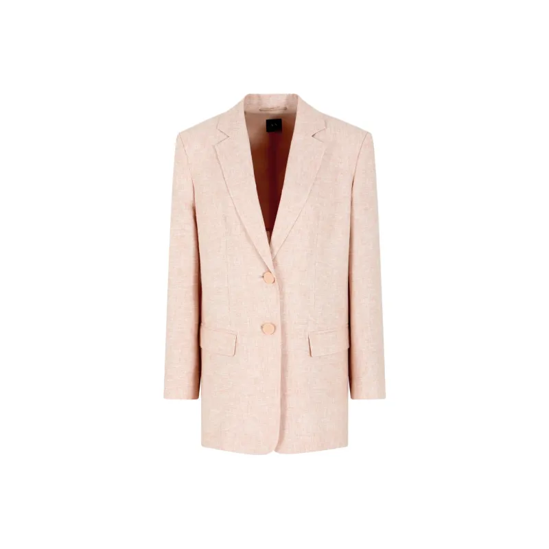 ARMANI EXCHANGEAE Business Suit Coat Women's Pink-0