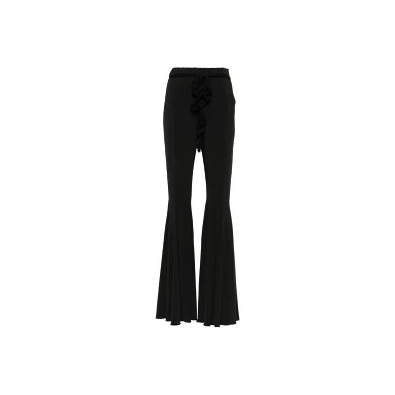 Rotate Slinky Flared Pants-0
