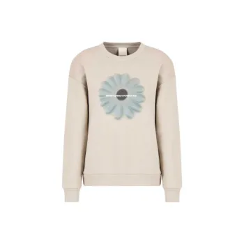 EMPORIO ARMANI Asv Sweatshirt With Oversized Print From The Peace Capsule Collection