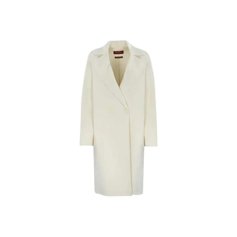 MaxMara Studio Double Breasted Long Sleeved Coat-0