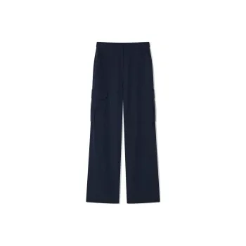 COVERINS Casual Pants Women's Navy Blue