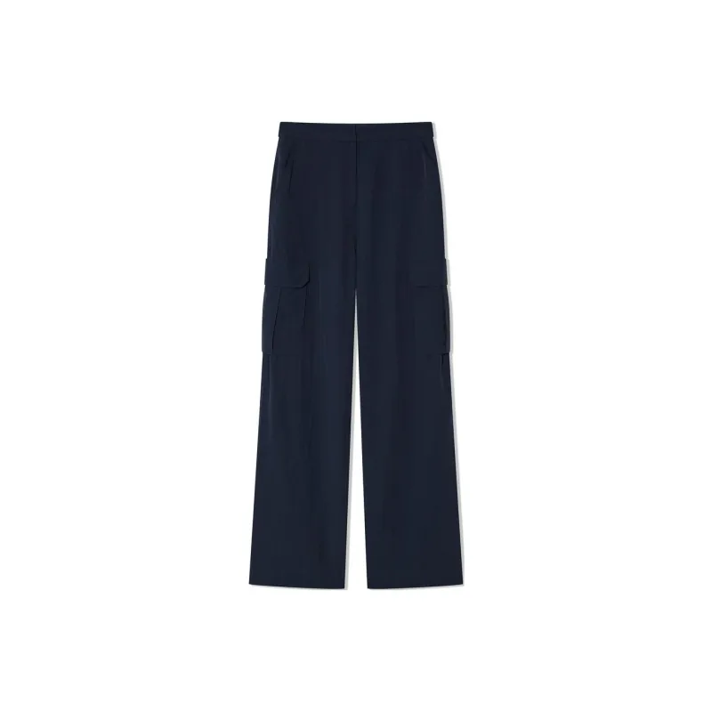 COVERINS Casual Pants Women's Navy Blue-0