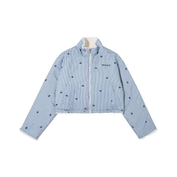 ISaluteU Puffer Jackets Women's Double-Sided