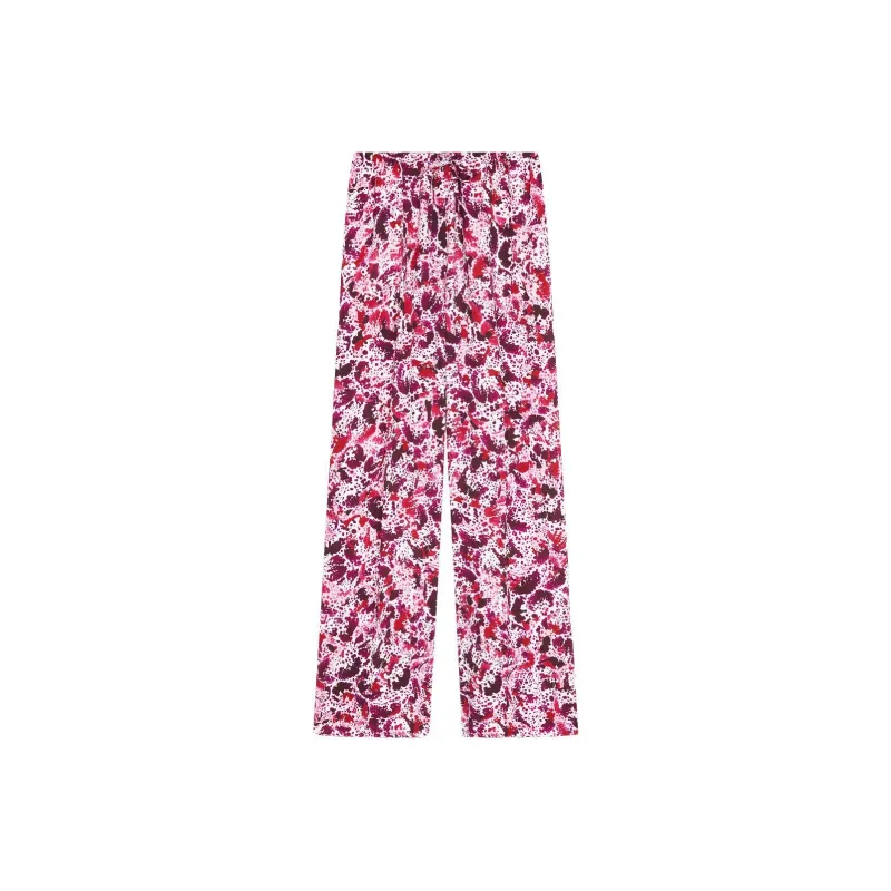 DRIES VAN NOTEN Graphic print Trousers-0
