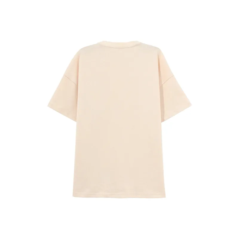 SNBL T Shirts Women's Beige Yellow-1