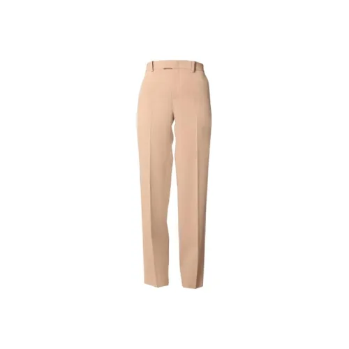 Bottega Veneta Casual Pants Women's Beige Yellow