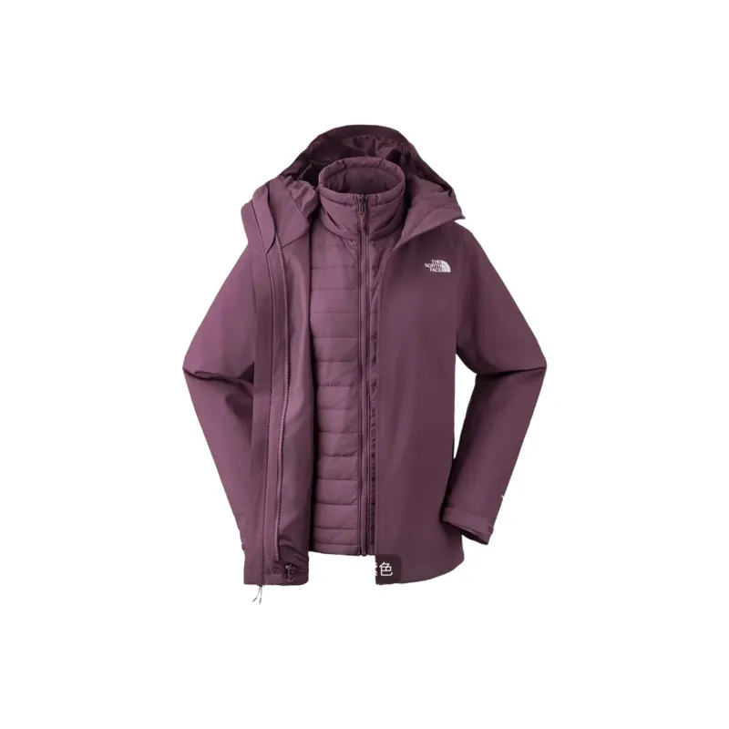 THE NORTH FACE City Outdoor Collection Windbreaker Jackets Women's Purple-0
