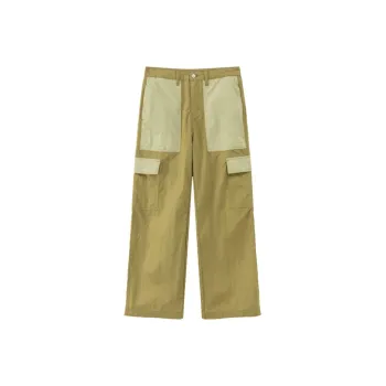 NO ONE ELSE Casual Pants Unisex Army Green