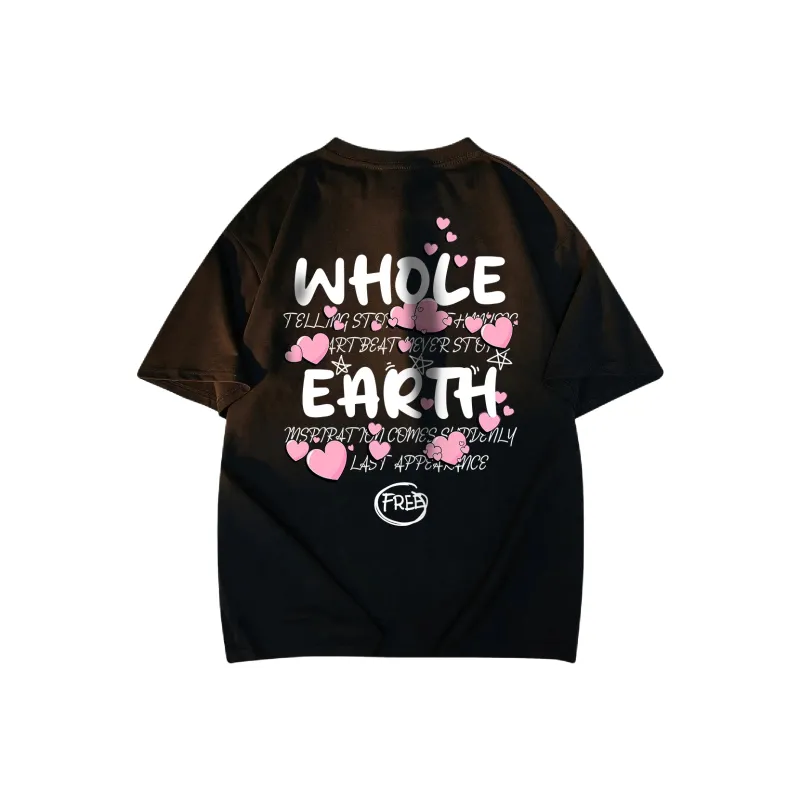 WHOLE EARTH T Shirts Unisex-0