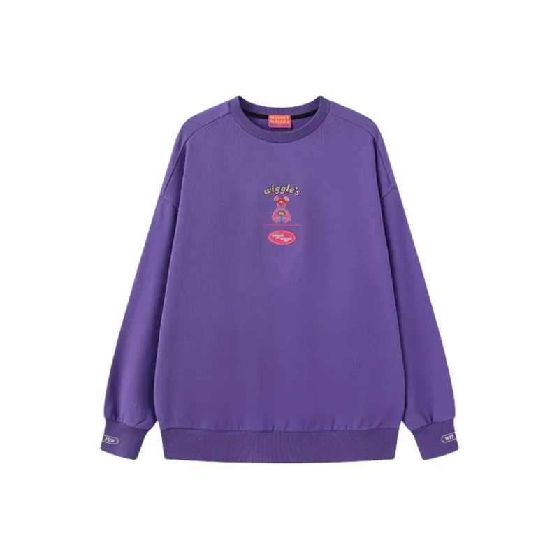 Wiggle Wiggle Treasure Sweatshirt Coat, Sweet And Cute Girl, American Good Looking, Active Outfit Loose Fit Women's-3