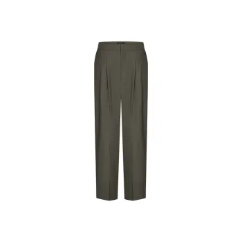 URBAN REVIVO Casual Pants Women's Green Brown