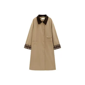 SECFLY OFFICIAL Coats Women's Khaki