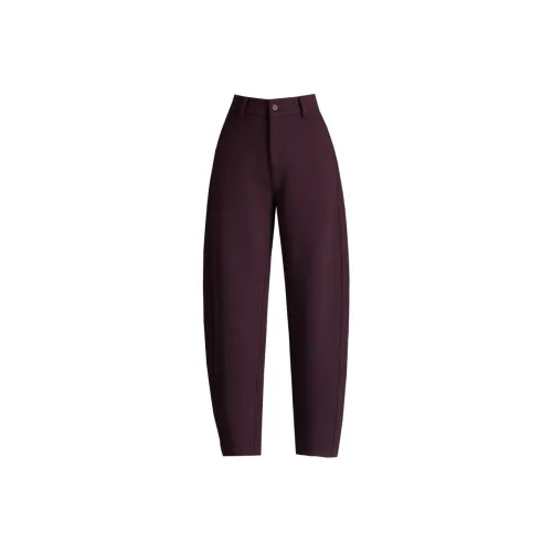 You Cow Me Pants Casual Pants Women's Grape Purple