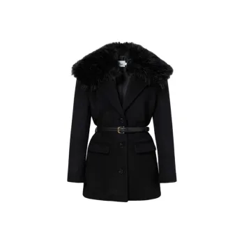 Self portrait Faux Fur collar Jacket