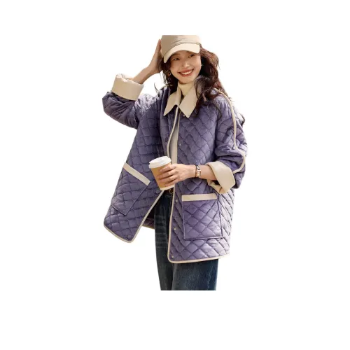 Mo Han Yi Mei Puffer Jacket Women's Dusty Purple