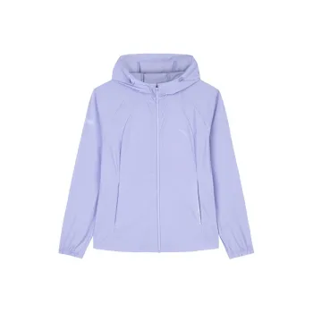 Anta Variety Training Collection Sun Protection Clothing Women's Light Fragrant Purple