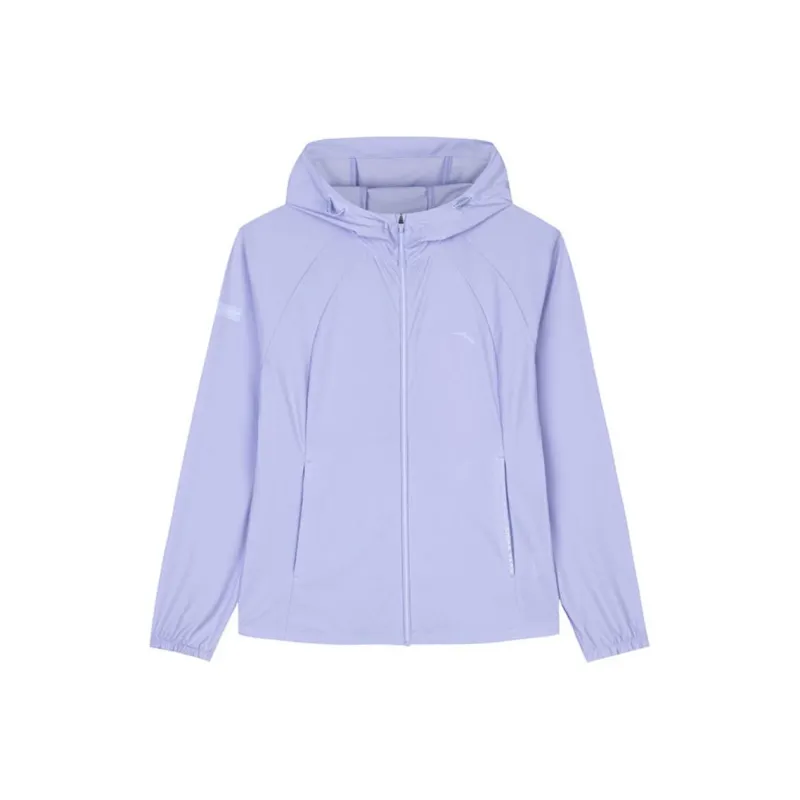 Anta Variety Training Collection Sun Protection Clothing Women's Light Fragrant Purple-0