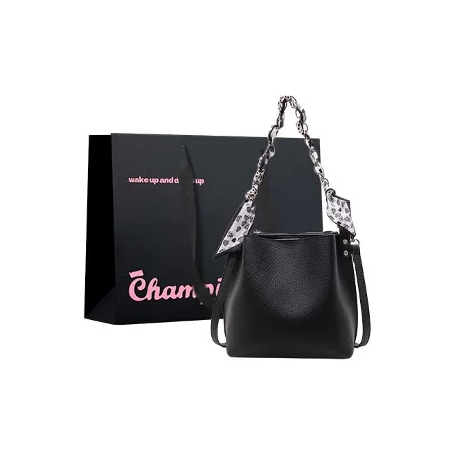 Champion Cub PU Bucket Bags Crossbody Bag, Shoulder Bag Women's Multicolor-0