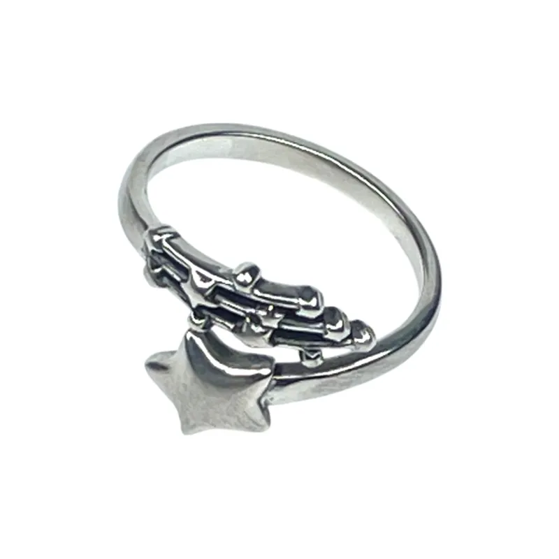 SHIYI N CIFANG 925 Sterling Silver Rings Unisex-0