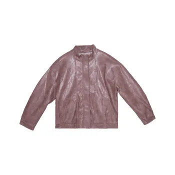 IT'REAL Premium SS25 Leather Jacket Women's Even Color