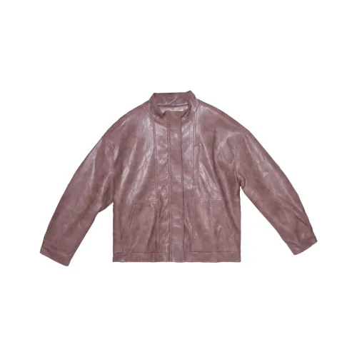 IT'REAL Premium SS25 Leather Jacket Women's Even Color