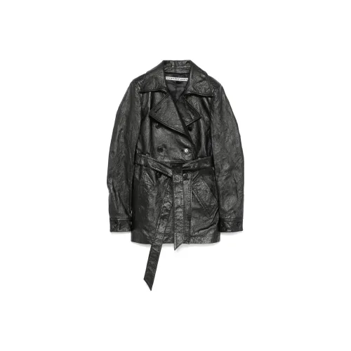 Alexander Wang Leather Memory Trench Coat