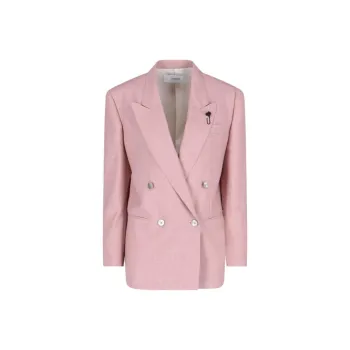 LARDINI Brooch detail Blazer