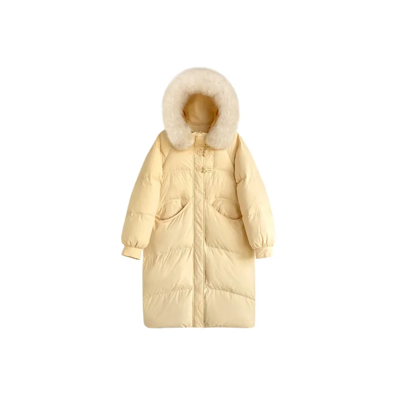 GTLA Puffer Jacket Women's Custard-0