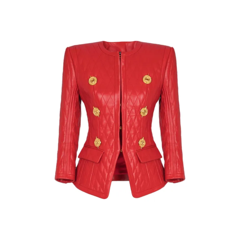 BALMAIN Quilted Edge To Edge Jacket-0