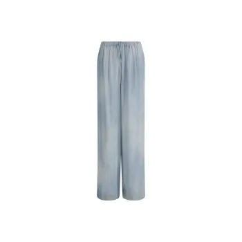 ERMANNO SCERVINO Elastic Waist Twill Trousers