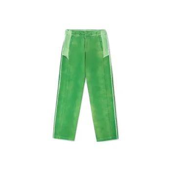 HERON PRESTON Mid rise Distressed finish Trousers