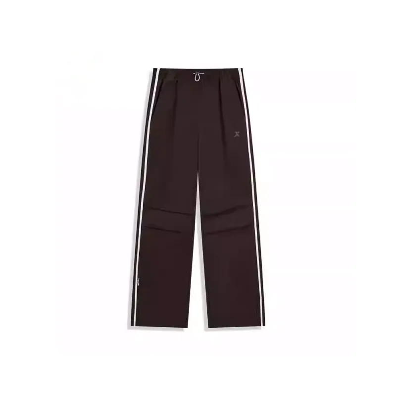 XTEP Casual Pants Women's Dark Apricot Brown-0