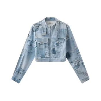 Three Blessings Denim Jacket Women's
