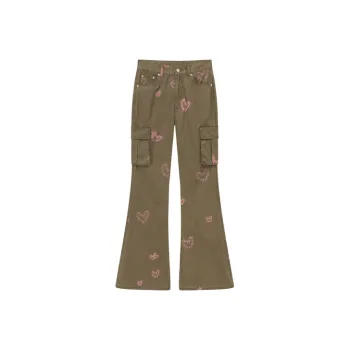 CHUU Casual Pants Women's Army Green