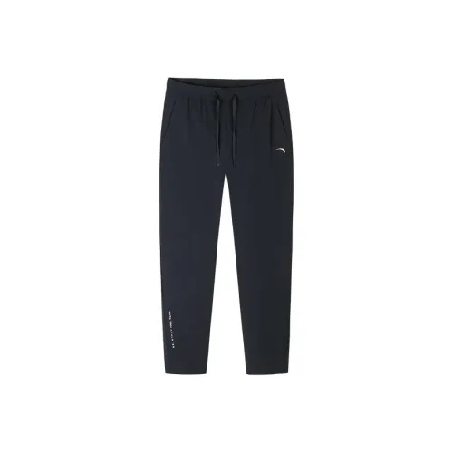 Anta Variety Training Collection Casual Pants Women's Basic Black