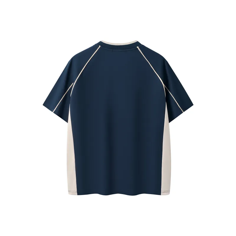 Maserati T Shirts Unisex Navy Blue-1
